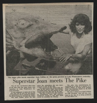 Illustration for article titled Joan Collins Nearly Starred in This Movie About a Killer Pike